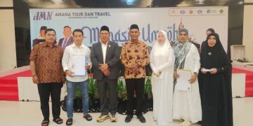 Amanah Tour  And Travel Gelar Manasik Umrah, 150 Jamaah Siap Berangkat Tahun ini
