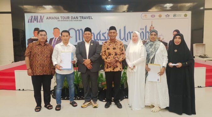 Amanah Tour And Travel Gelar Manasik Umrah, 150 Jamaah Siap Berangkat Tahun ini