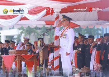 Gubernur ASR Ajak Masyarakat Sultra Lanjutkan Perjuangan Pahlawan Dengan Berkarya