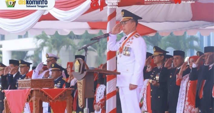 Gubernur ASR Ajak Masyarakat Sultra Lanjutkan Perjuangan Pahlawan Dengan Berkarya