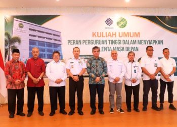 Menaker RI Beri Kuliah Umum di UMK, Gubernur Sultra Dorong Penguatan SDM Hadapi Perubahan Dunia Kerja